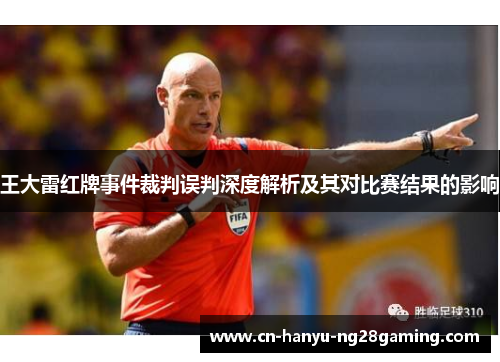 王大雷红牌事件裁判误判深度解析及其对比赛结果的影响