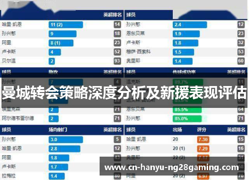 曼城转会策略深度分析及新援表现评估